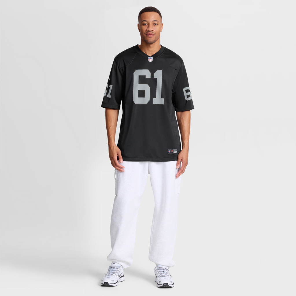 Jordan Meredith Las Vegas Raiders Game Player Jersey - Black
