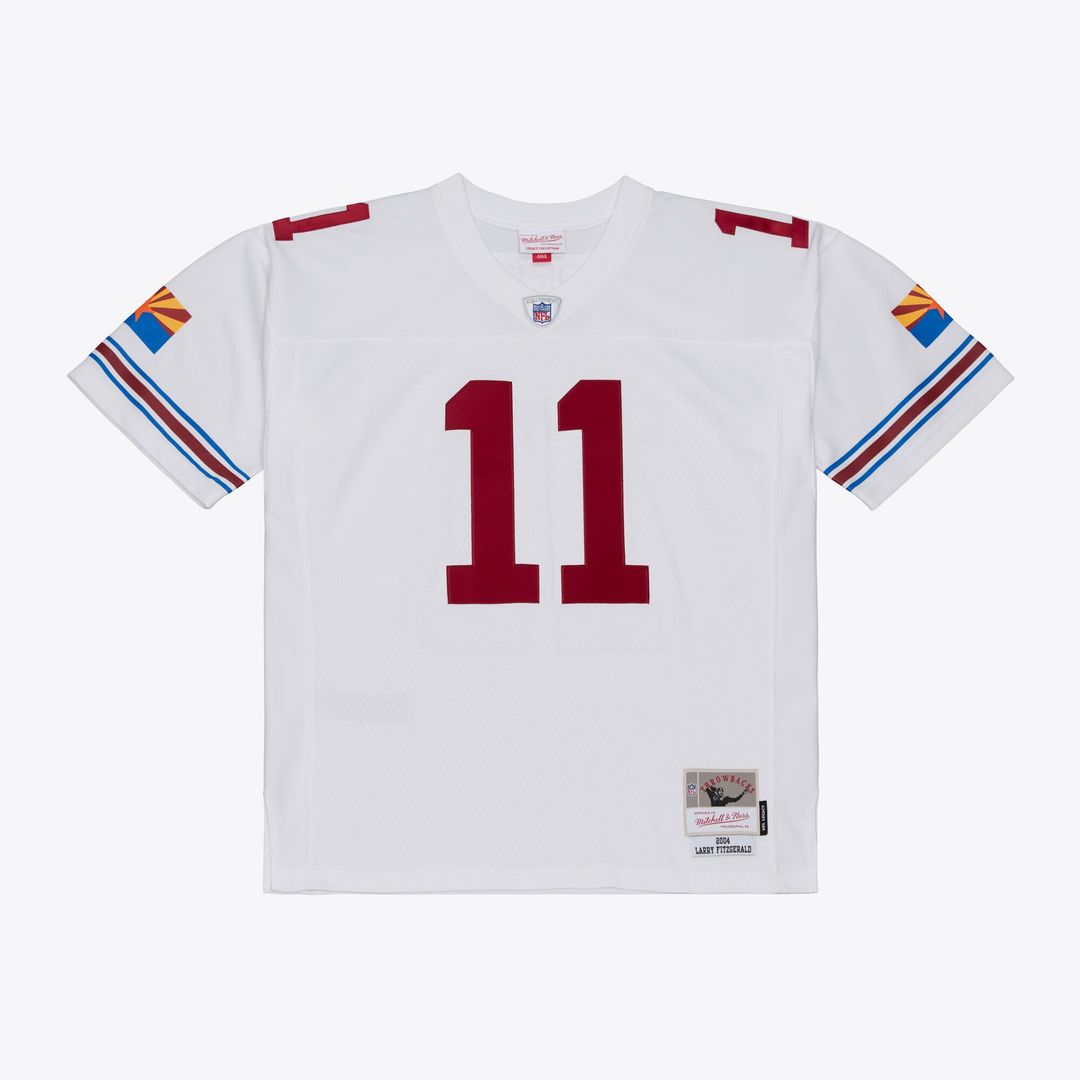 Larry Fitzgerald Arizona Cardinals 2004 Legacy Replica Player Jersey - White