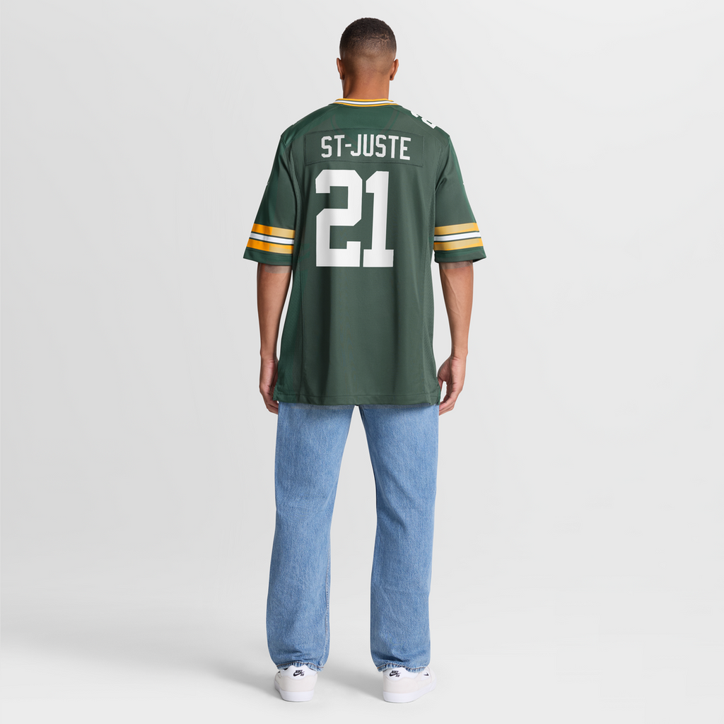 Benjamin St - Juste Green Bay Packers Team Game Jersey - Green