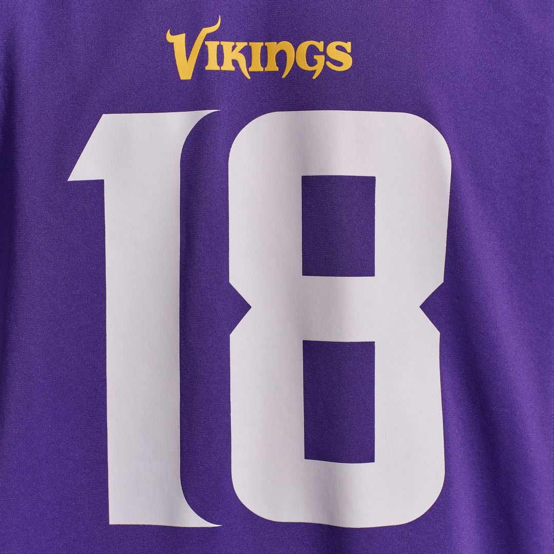 Justin Jefferson Minnesota Vikings Game Player Jersey - White