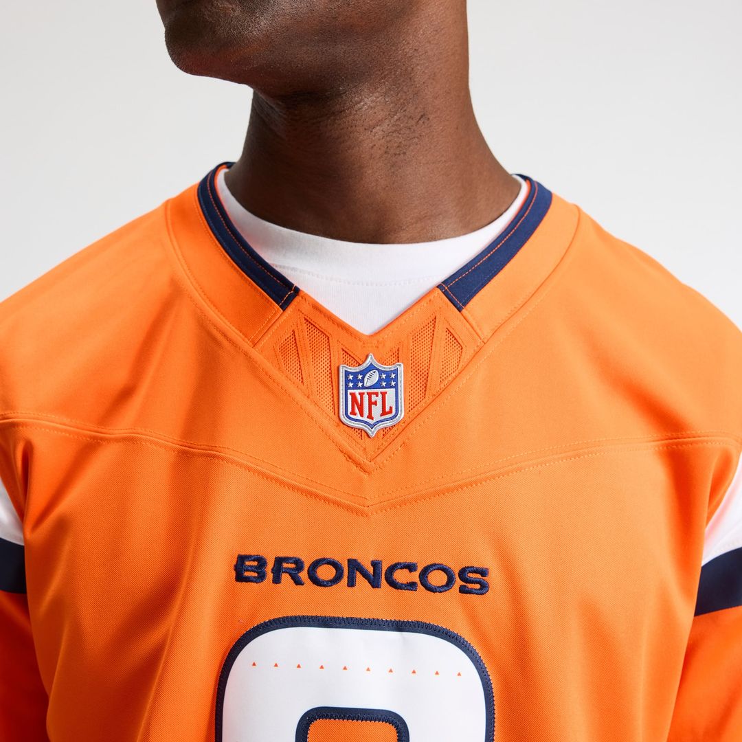 Patrick Surtain II Denver Broncos Team Vapor F.U.S.E. Stitched Limited Jersey - Orange