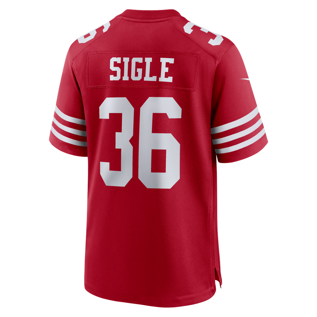 Marques Sigle San Francisco 49ers Team Game Jersey - Scarlet