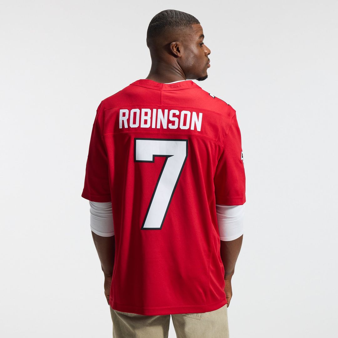Bijan Robinson Atlanta Falcons Team Vapor F.U.S.E. Stitched Limited Jersey - Red
