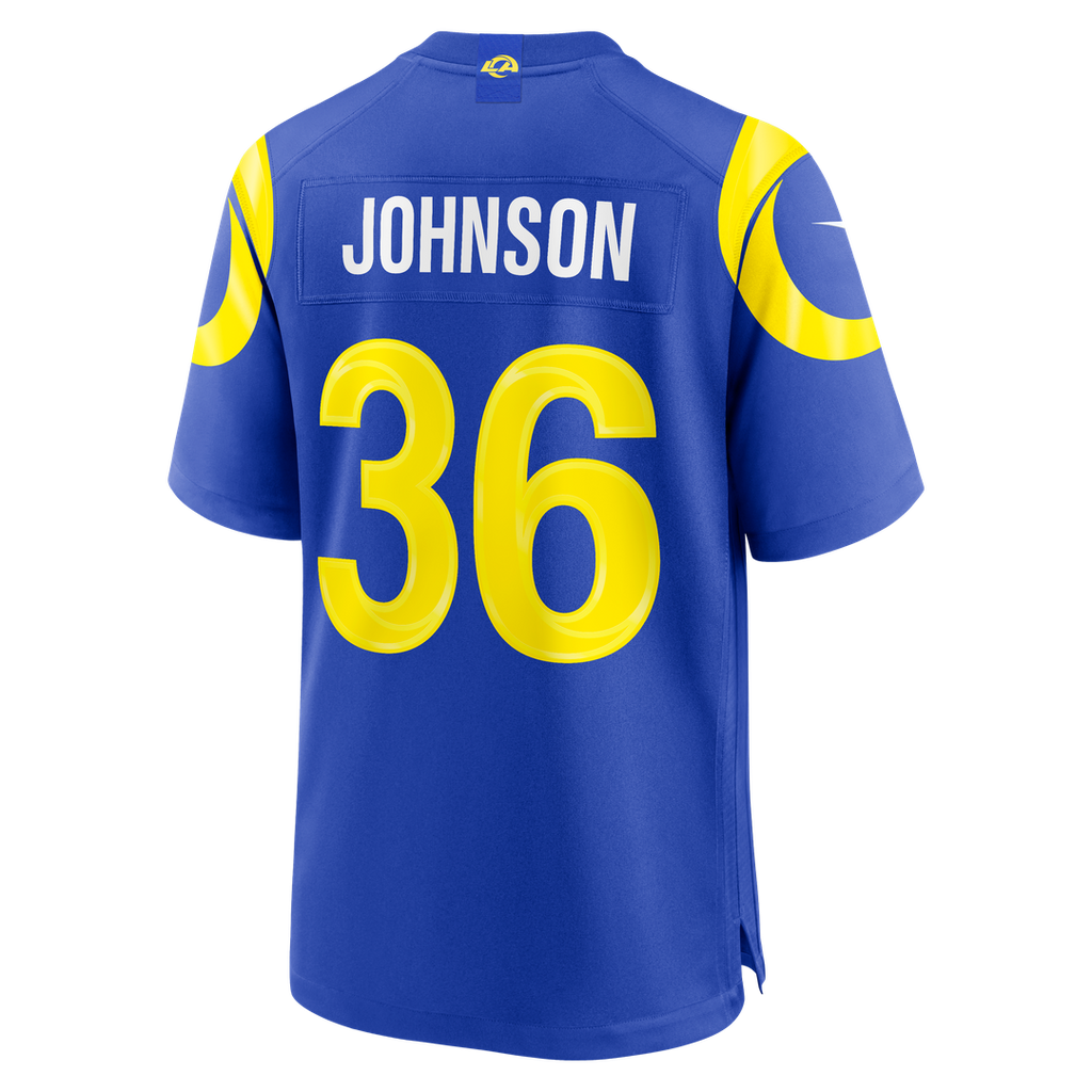 Alex Johnson Los Angeles Rams Team Game Jersey - Royal