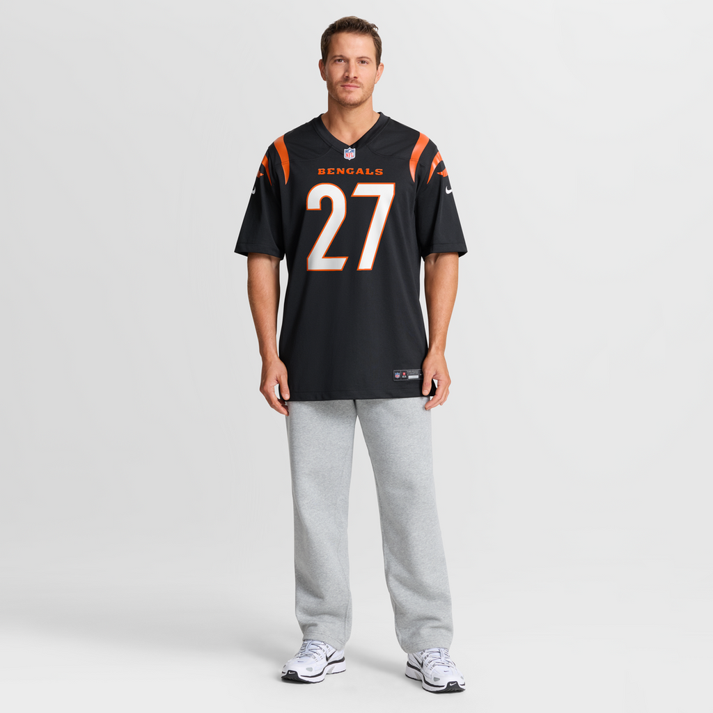 Jordan Battle Cincinnati Bengals Team Game Jersey - Black
