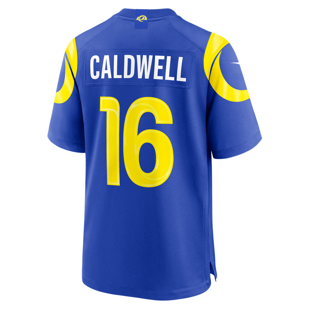 Matthew Caldwell Los Angeles Rams Team Game Jersey - Royal