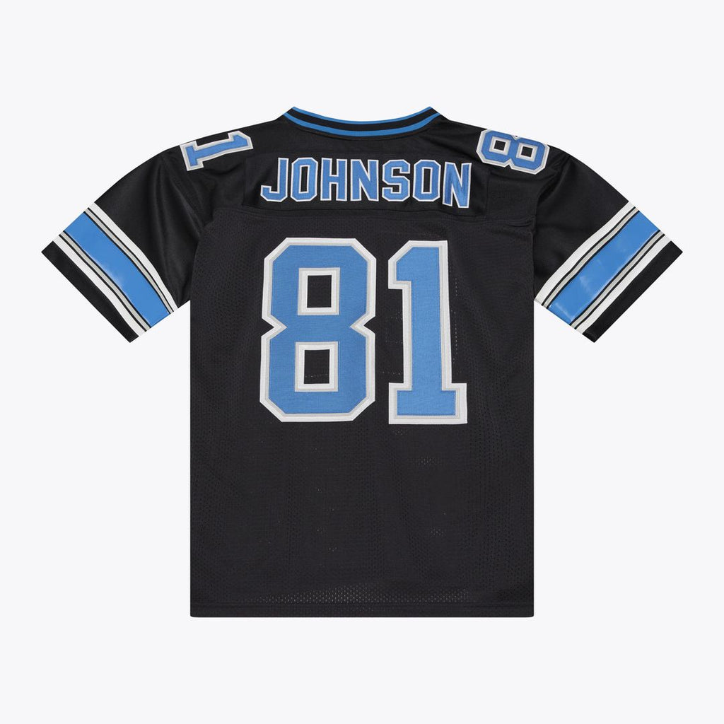 Calvin Johnson Detroit Lions 2007 Authentic Throwback Retired Player Jersey - Blue