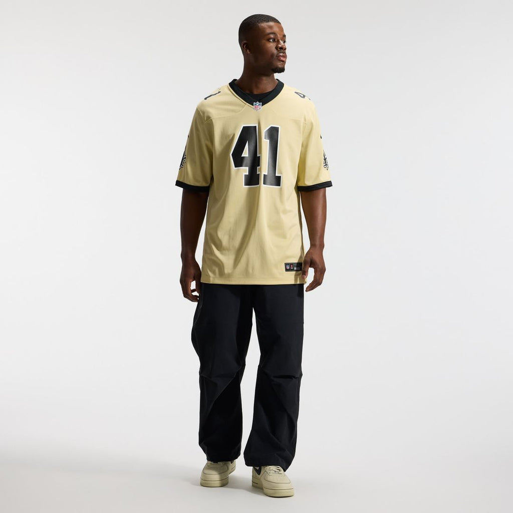 Alvin Kamara New Orleans Saints Gameday Golds Alternate Game Player Jersey - Gold