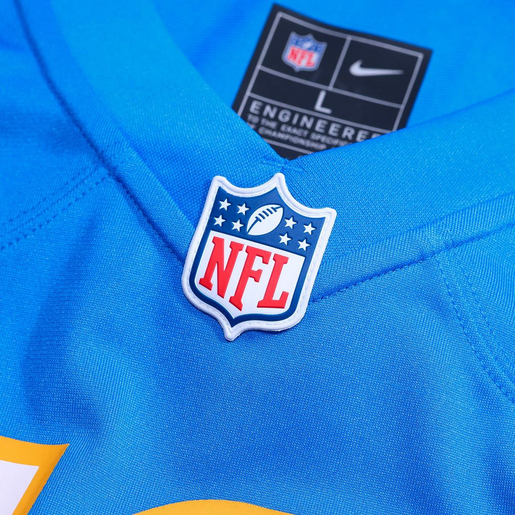 Isas Waxter Los Angeles Chargers Team Game Jersey - Powder Blue