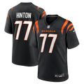 Myles Hinton Cincinnati Bengals Team Game Jersey - Black