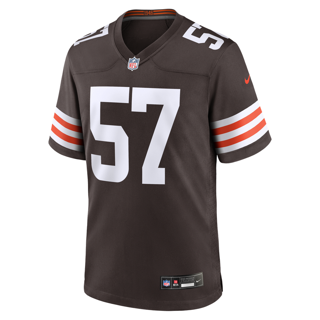 Clay Matthews Cleveland Browns Game Retired Player Jersey - Brown
