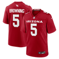 Baron Browning Arizona Cardinals Team Game Jersey - Cardinal