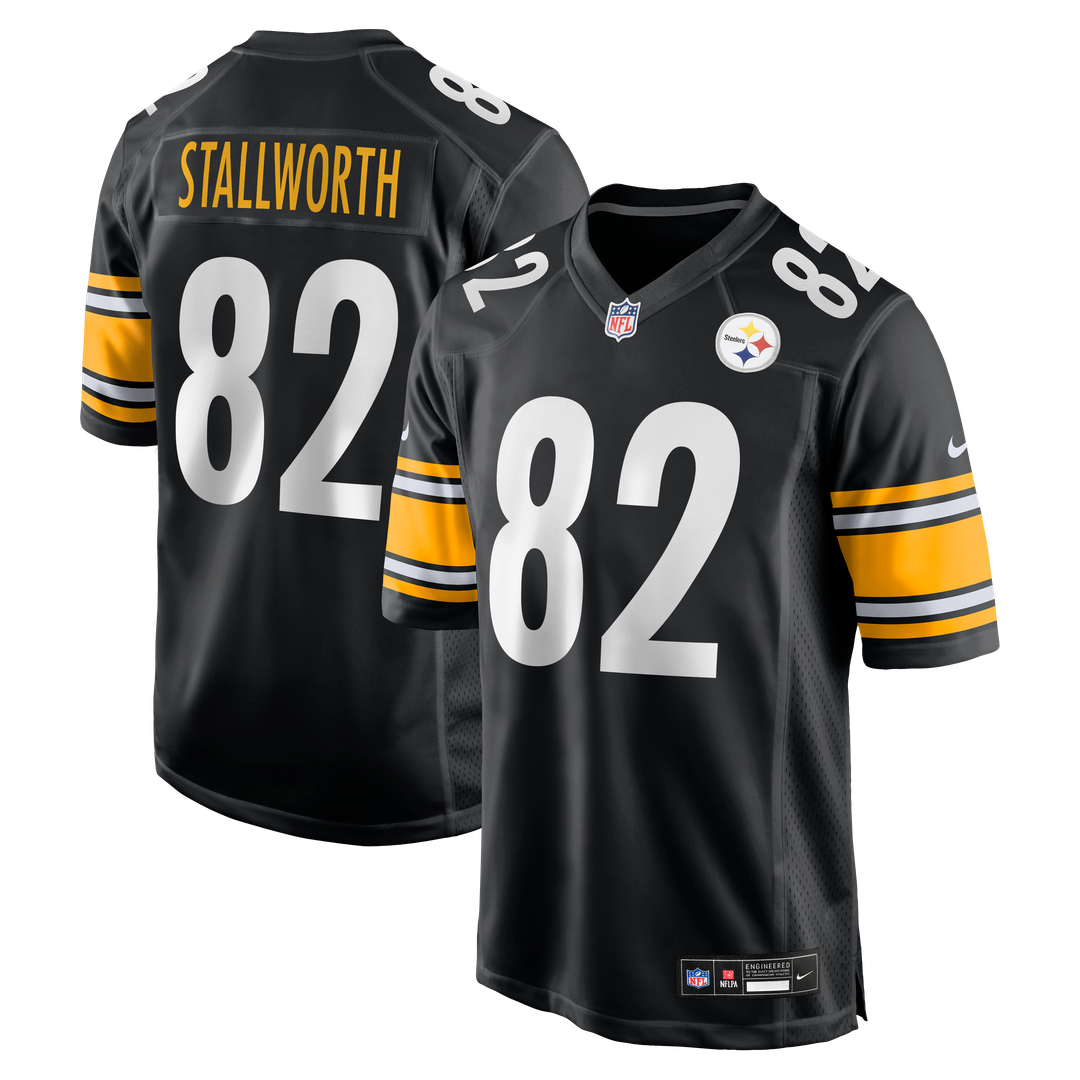 John Stallworth Pittsburgh Steelers Retired Player Jersey - Black