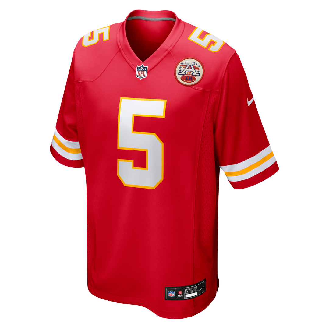 Mansoor Delane Kansas City Chiefs Team Game Jersey - Red