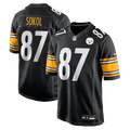 Matt Sokol Pittsburgh Steelers Team Game Jersey - Black