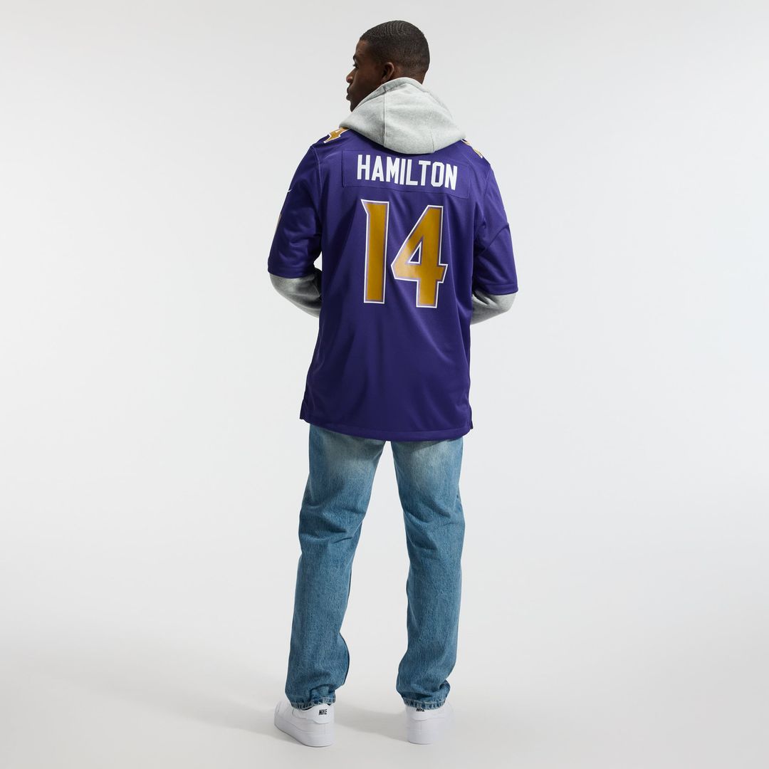 Kyle Hamilton Baltimore Ravens Alternate Game Jersey - Purple