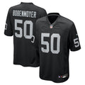 Jacob Bobenmoyer Las Vegas Raiders Game Player Jersey - Black