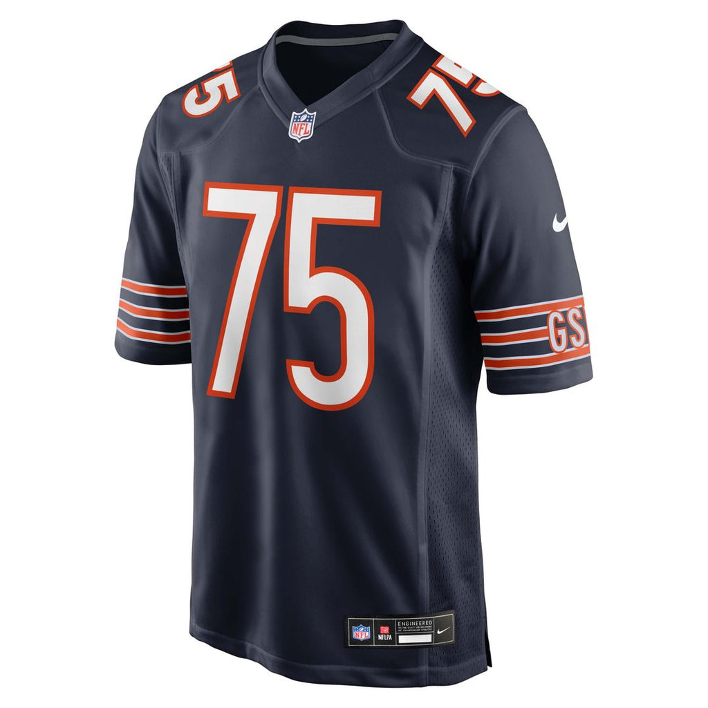 Ozzy Trapilo Chicago Bears Team Game Jersey - Navy