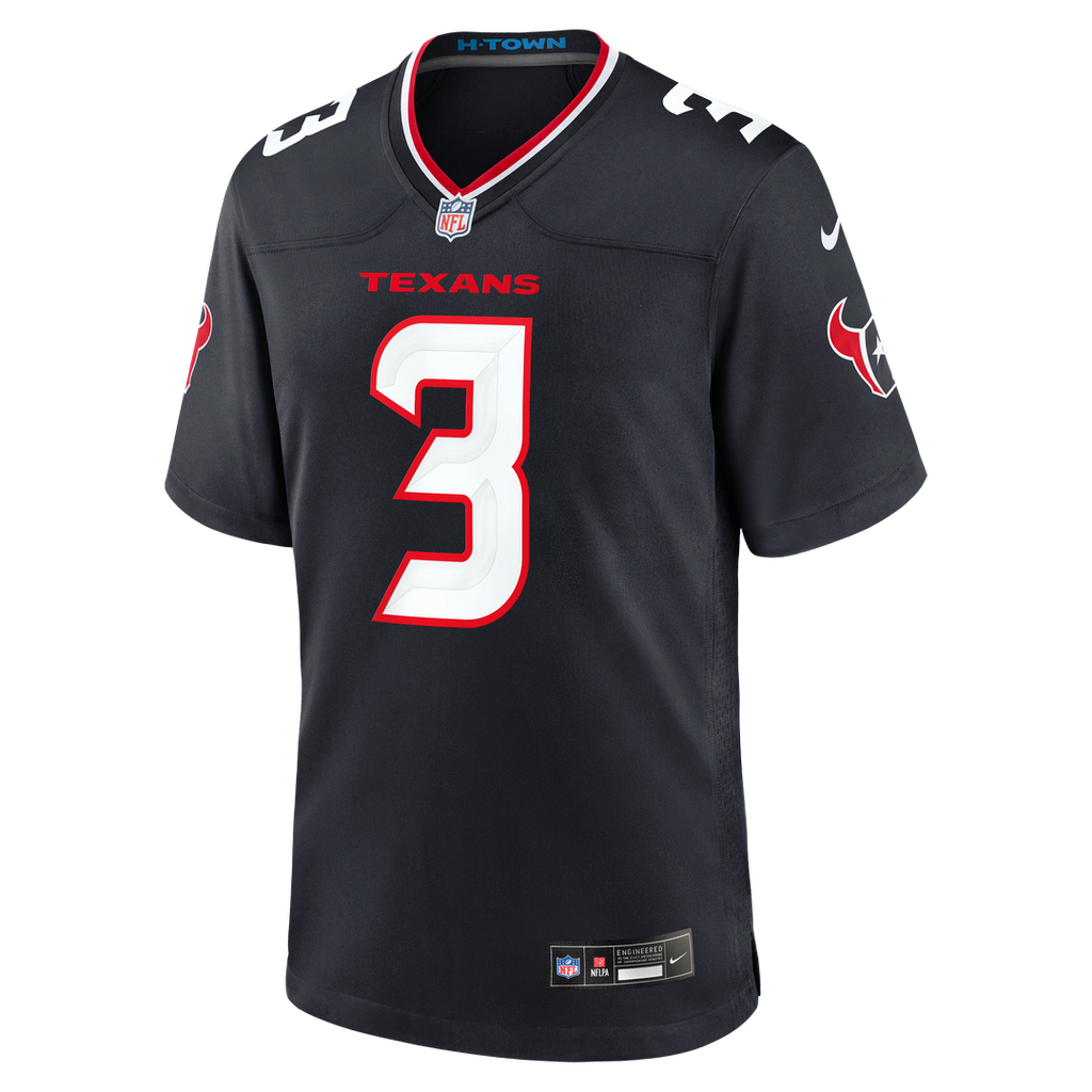 Kamari Lassiter Houston Texans Team Game Jersey - Navy