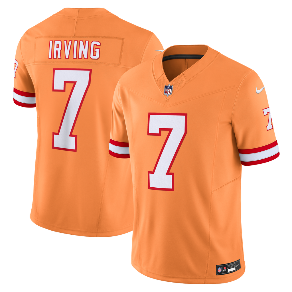 Bucky Irving Tampa Bay Buccaneers Alternate 2 Throwback Vapor F.U.S.E. Limited Jersey - Orange
