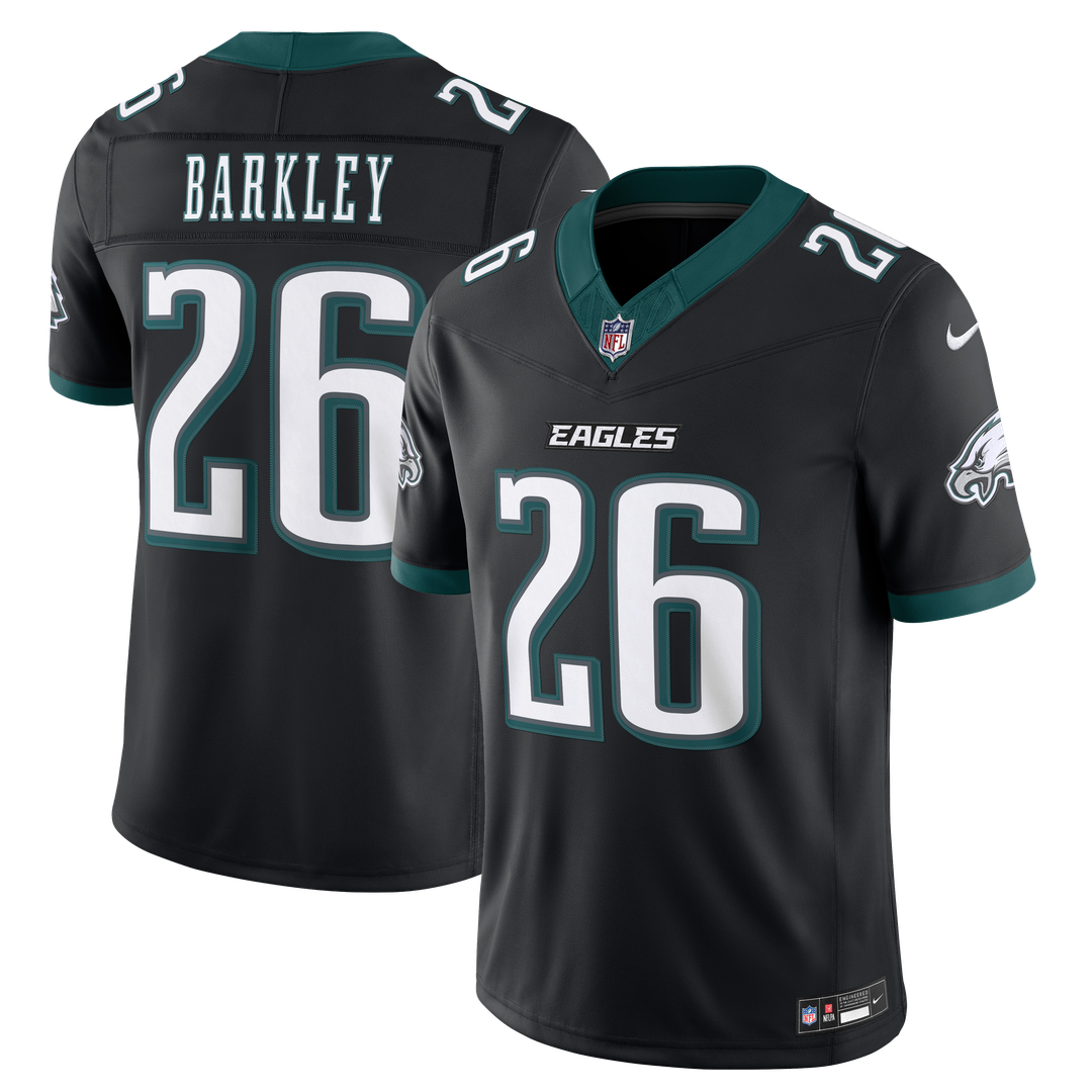 Saquon Barkley Philadelphia Eagles Vapor F.U.S.E. Stitched Limited Jersey - White